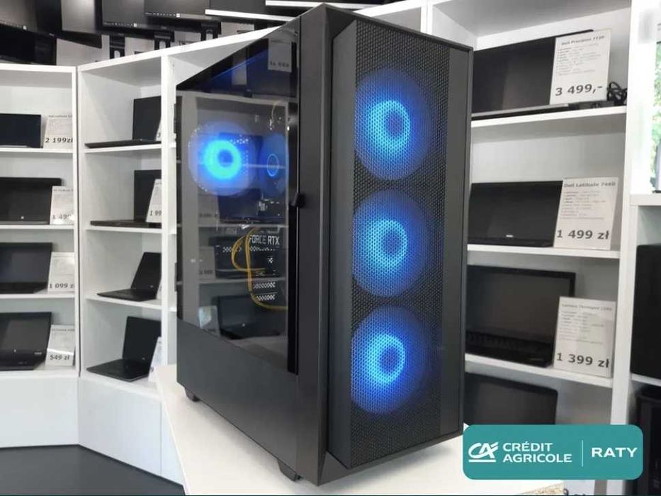 Komputer Gamingowy Ryzen 7 7800X3D 64GB DDR5 2TB SSD RTX 5070Ti RATY0%