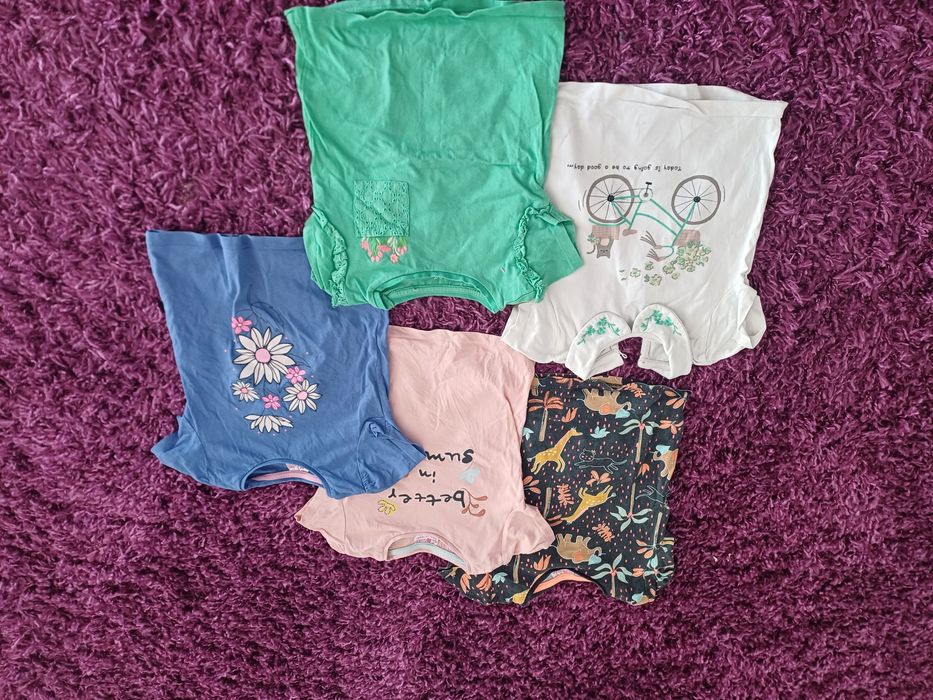 Zestaw koszulek r.92