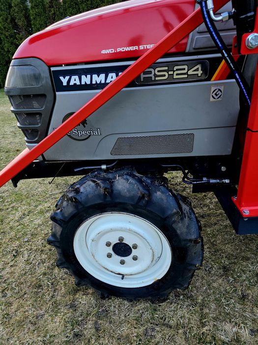 Traktorek Yanmar RS24 24KM 4x4 1996 wspomaganie revers Oryginał 605mth