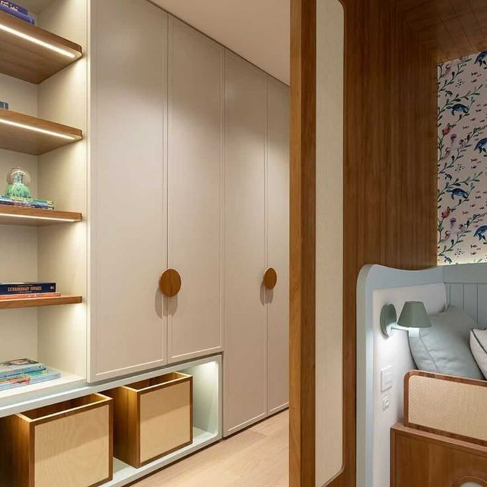 Mobília infantil e quarto montessori