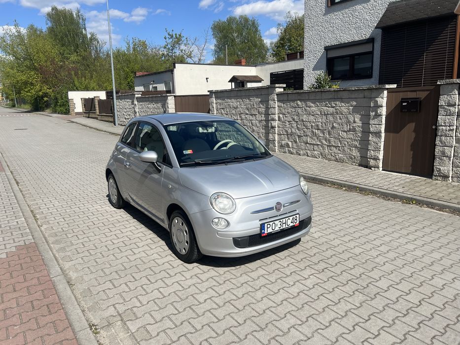 Fiat 500 1.2 69KM Benzyna Klimatyzacja Nawigacja Radio Android Niski Przebieg