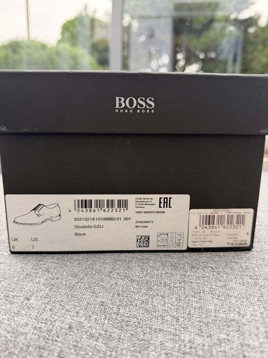 Buty Skórzane Hugo Boss
