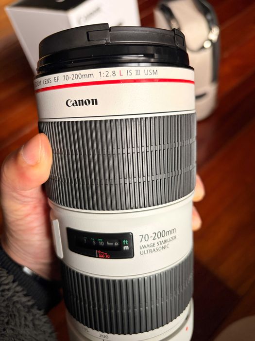 Lente CANON 70-200mm 2.8L IS III USM