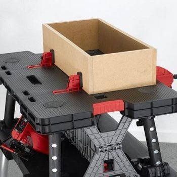 Верстак, стіл переносний Keter Folding Work Table +2 струпцини