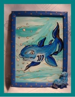 Obrazki Morskie Dziecinne