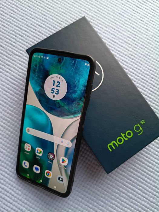 Motorola moto g52 4/128 GB - stan idealny, jak nowa (pudełko)