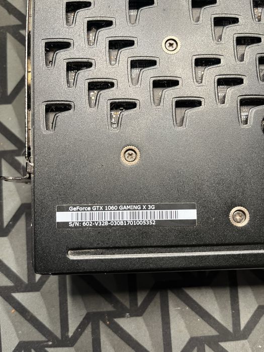 MSI GTX 1060 Gaming 3GB