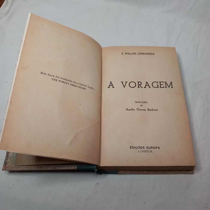 Romance "A Voragem "