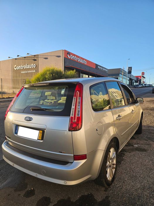 Ford C-Max / Monovolume / Estofos Camel / Teto de abrir / Android auto — photo 3