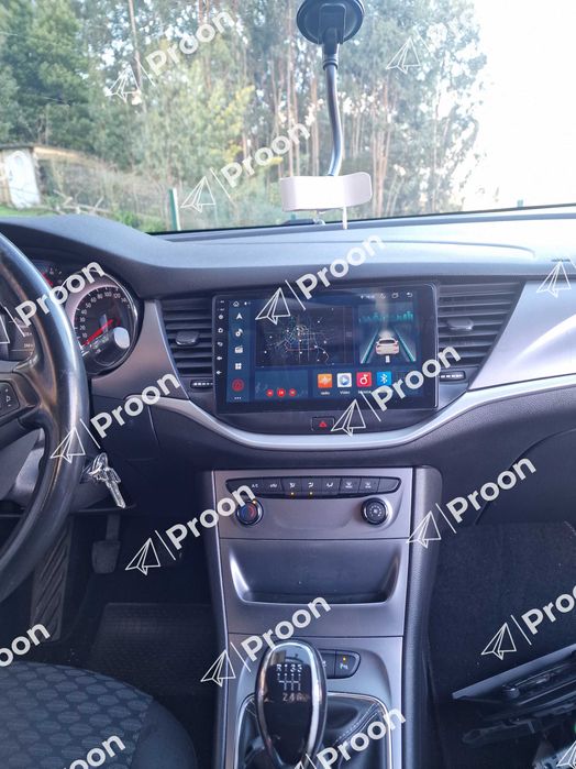 Auto Radio Opel Astra K 2Din Ano 2015 até 2019