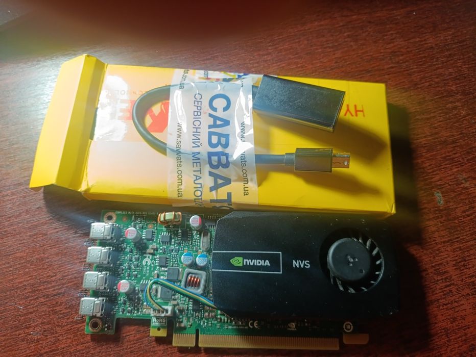 Видеокарта от Nvidia NVS-510 2gb