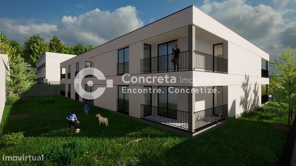 Apartamento T1+1 com logradouro em Barcelos