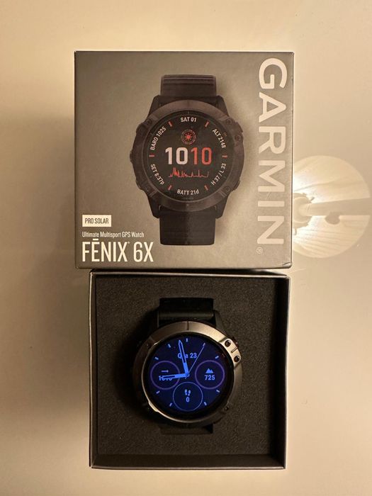 Relogio Garmin Fenix 6X PRO Solar