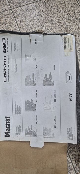 Altifalantes Magnat Édition 693 260w