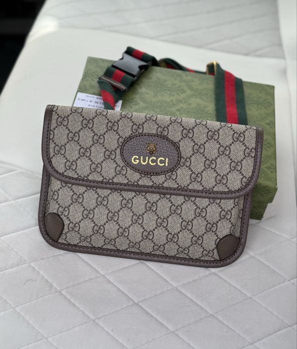 Мужская чоловіча сумка бананка барсетка Gucci Гучі