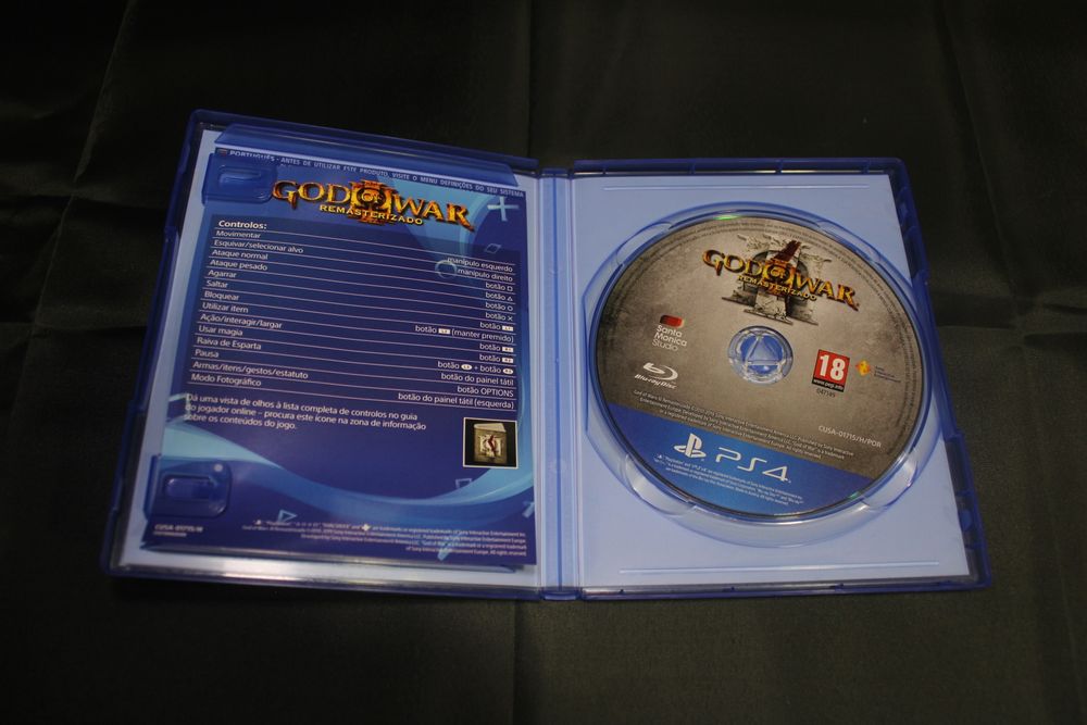 Jogo God of War III Remasterd PS4