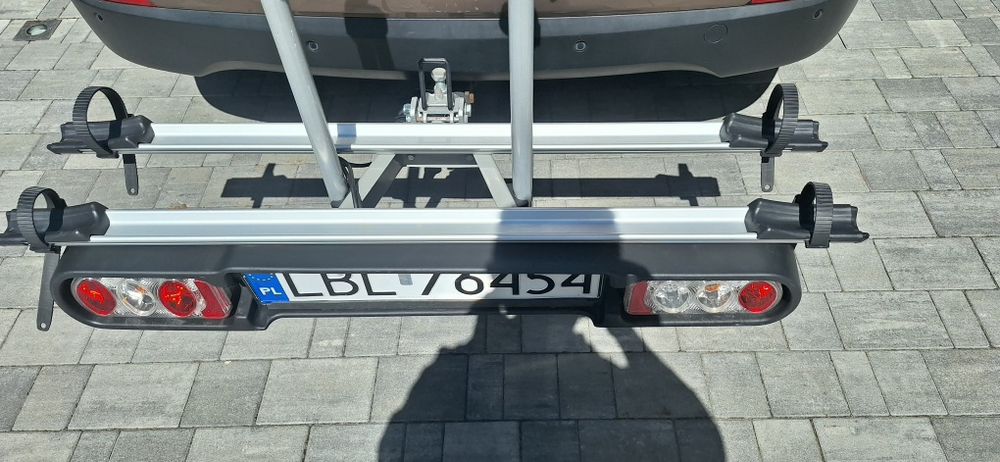 Bagażnik rowerowy  uchylny