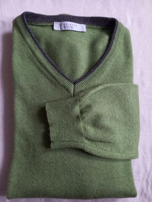 Пуловер з вовни та кашеміру