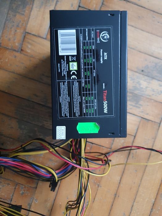 Zasilacz Rebeltec Titan 500W, 100% sprawny