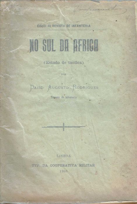 17360 	 No Sul da Africa : estudo de tactica  David Augusto Rodrigues.
