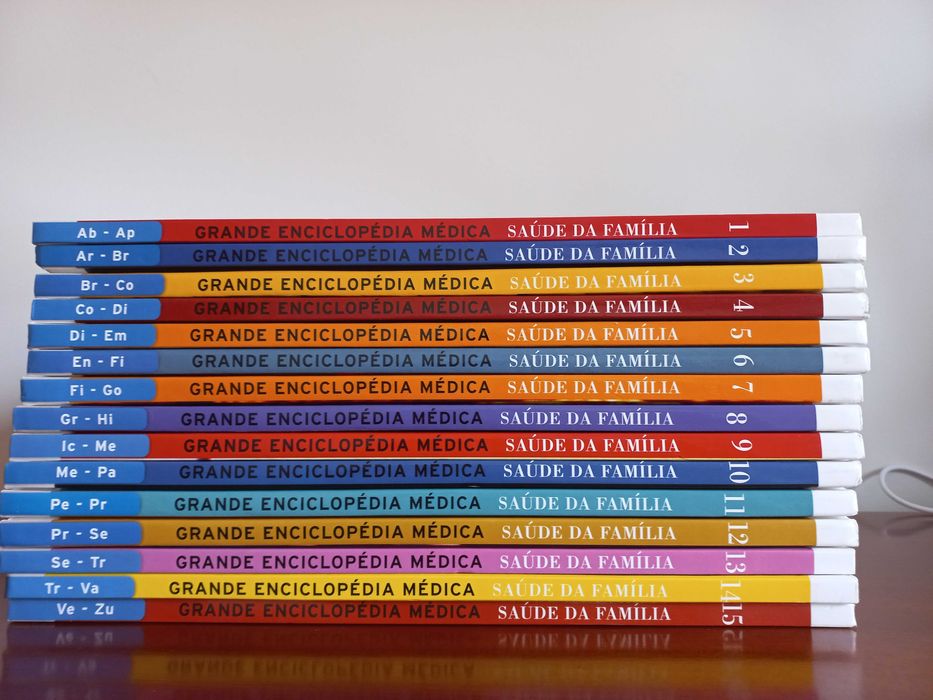 Grande Enciclopédia Médica "Saúde da Família" 15 volumes