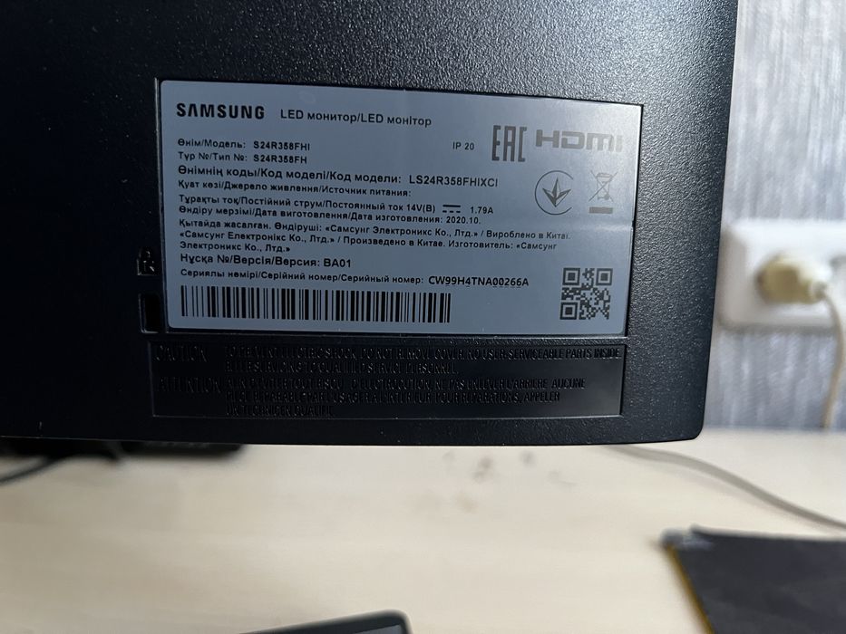 Samsung LED монитор 65 грц б/у