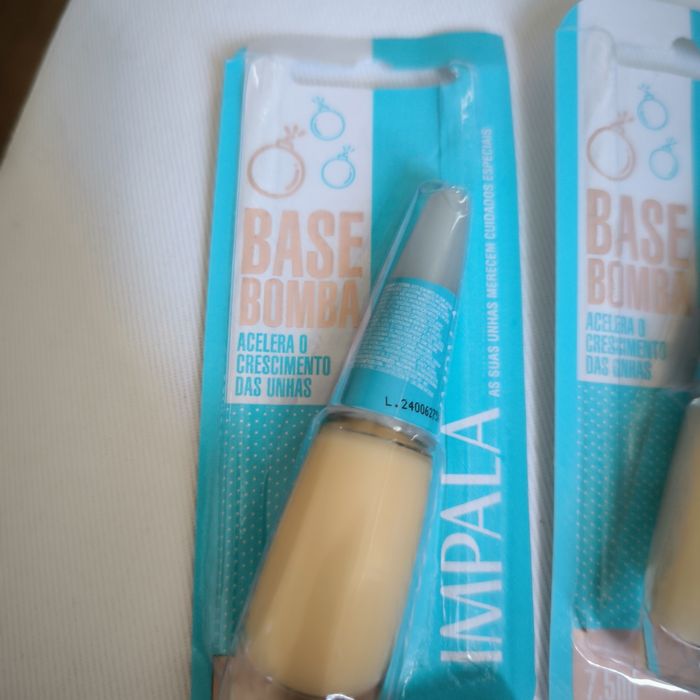 Verniz impala base brasil manicure  esmalte