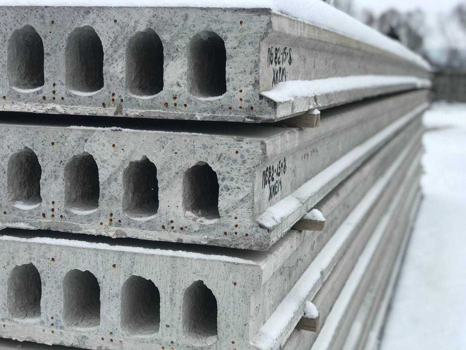 Плити перекриття залізобетонні від виробника, доставка