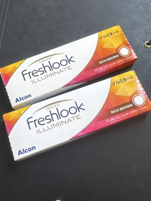 Szkla kontaktowe kolorowe