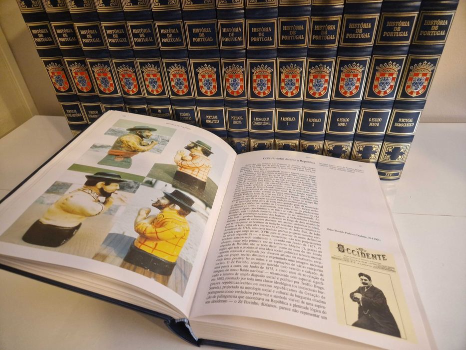 Coleção História de Portugal - Edição de Luxo (15 volumes)