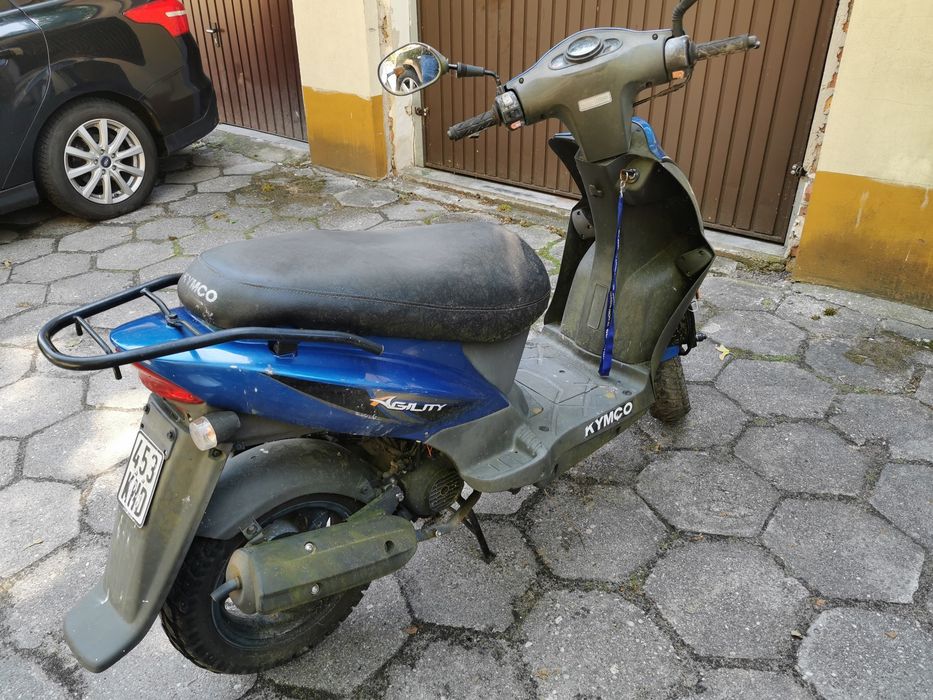 Cześci do Kymco Agility 50 4t silnik, siedzenie, czasza, plastiki, owiewka