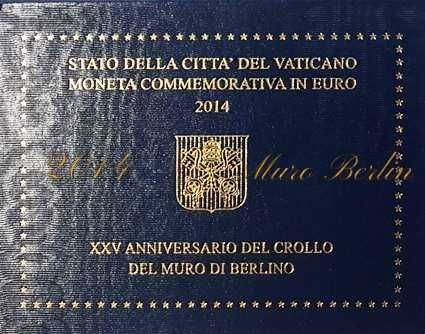 VATICANO - Moedas 2€ comemorativas