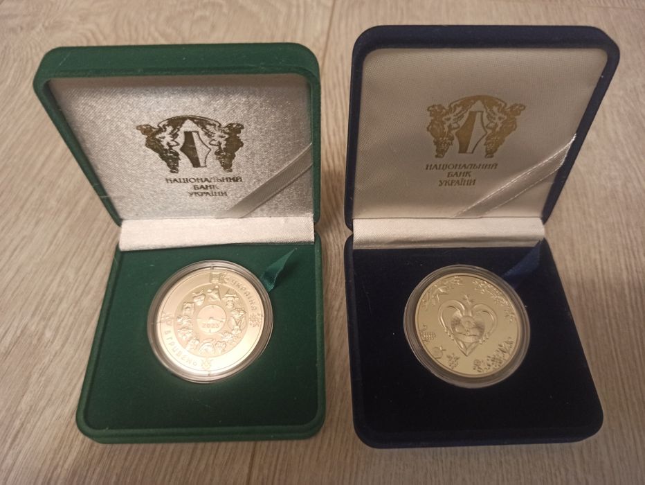 Монета "Рік кота (кролика ) ,  Рік дракона " НБУ