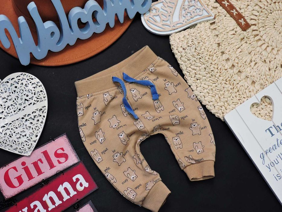 Egree - spodnie dresy buggy misie r 56