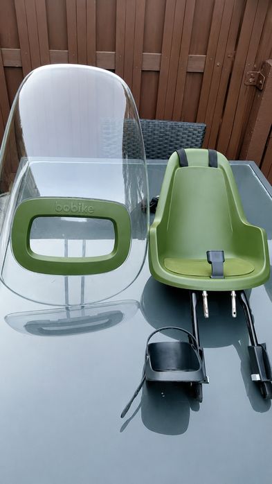Fotelik rowerowy Bobike One Mini osłona przeciwwiatrowa