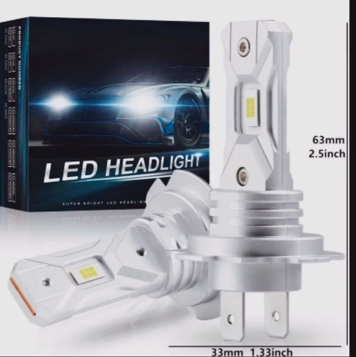 лампи світлодіодні h7 для авто