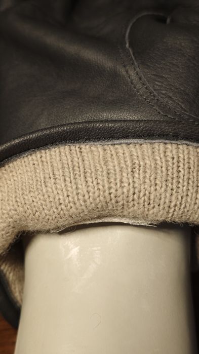 Шкіряні рукавичкі зима весна осінь чоловічі розмір 9 (Німеччина)