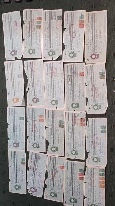 Lote 144 Letras Comerciais Antigas