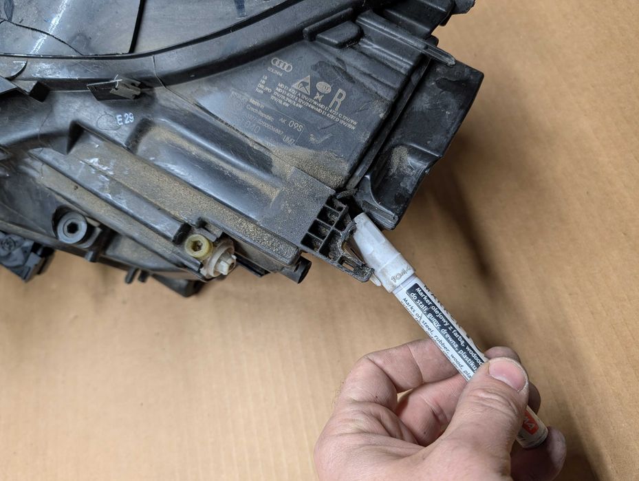 audi a6 c8 4k lampa prawa przód matrix