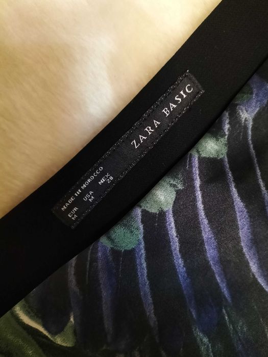 Vestido/túnica corte direito, tam. M - Zara