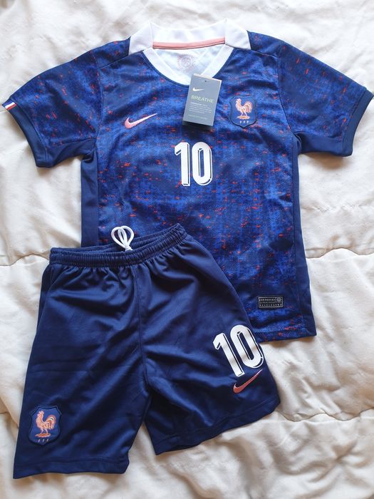 Equipamento mbappe frança  criança