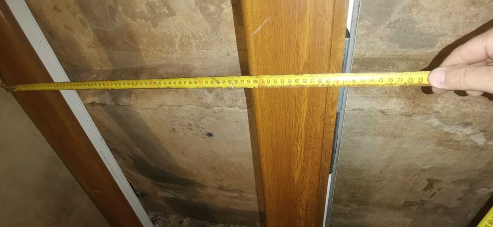 Дверь пластиковая, 1400×2000