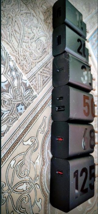 Motorola - Lenovo: 125W GaN / 68W GaN / 45W / 50W / 30W / 20W / 10W
