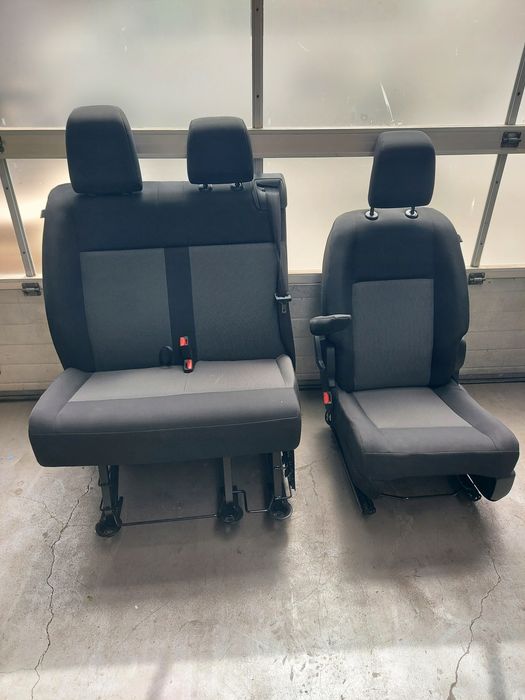fotele przód toyota proace peugeot expert 3 podgrzewany