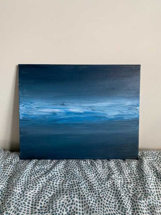 Obraz na płótnie, Ocean abstrakcja 40x50