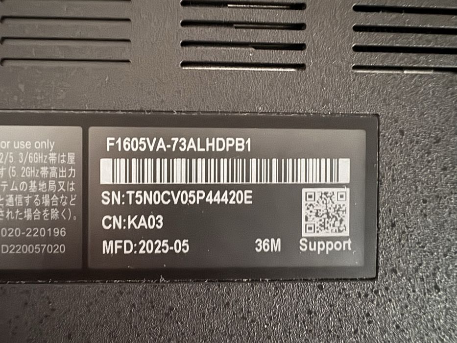 Asus Vivobook F1605V