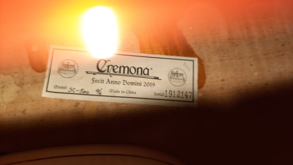 Violoncelo Cremona 4/4 SC 500