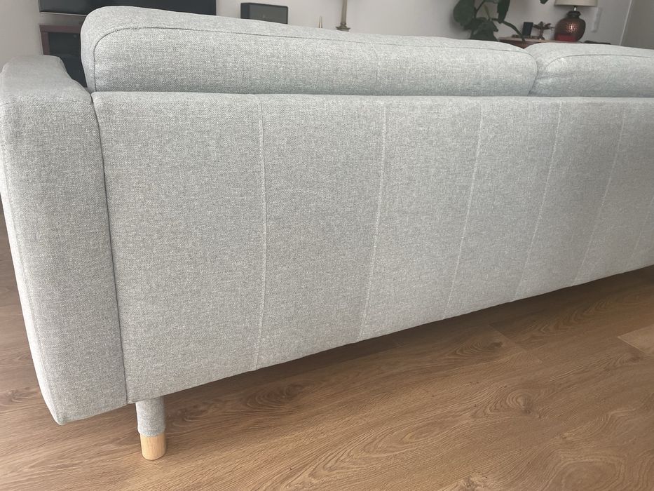 LANDSKRONA sofá de 3 lugares IKEA, Gunnared verde claro.