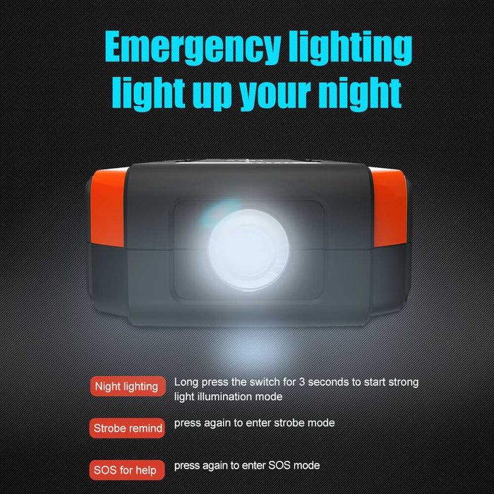 Jump starter Booster Arrancador powerbank 20000ah 2000A BOOSTER7SJ7091