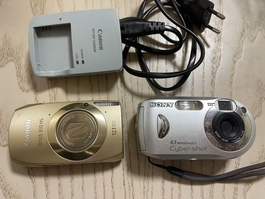 Canon  pc1584 ( ixus 310hs) и Sony dsc p43